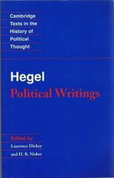 Hegel : Political Writings