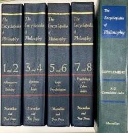 The Encyclopedia of Philosophy 8 vols. in 4. with supplement