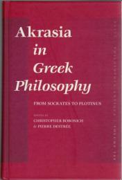 Akrasia in Greek Philosophy