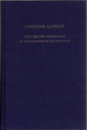 Avicenna latinus : Liber Tertius Naturalium de Generatione et Corruptione