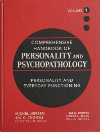 Comprehensive Handbook of Personality and Psychopathology 3vols.