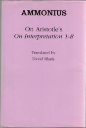 On Aristotle's On interpretation 1-8