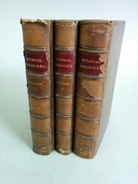 Ancient English Metrical Romancees. Selected and published 3 vols  First Edition. 