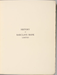 HISTORY OF BARCLAYS BANK LIMITED 
