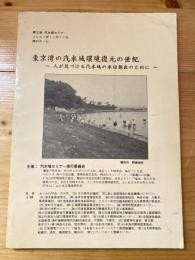 東京湾の汽水域環境復元の世紀 人が近づける汽水域の水辺創出のために　第3回汽水域セミナー