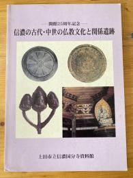 信濃の古代・中世の仏教文化と関係遺跡