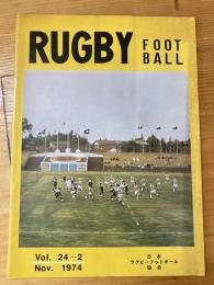 ラグビーフットボール　Rugbyfootball 24巻2号　1974