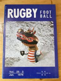 ラグビーフットボール　Rugbyfootball 25巻3号　1976