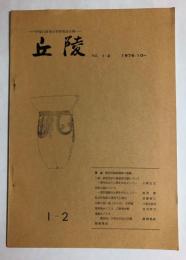 丘陵　第2号　甲斐丘陵考古学研究会会報　Vol.1-2　1976.10-