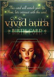 ビビッド オーラ バース カード VIVID AURA BIRTH CARD
