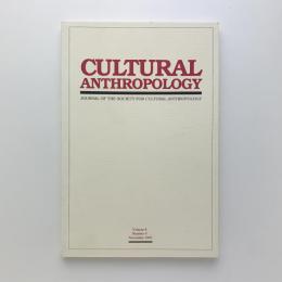 CULTURAL ANTHROPOLOGY　vol.8 no.4　Nov 1993