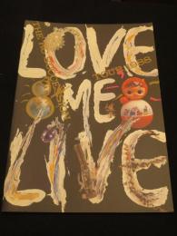LOVE ME LIVE　;　RCサクセション　ツアーパンフレット　1988