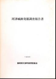 河津城跡発掘調査報告書