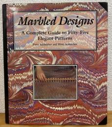 Marbled Designs: A Complete Guide to Fifty-Five Elegant Patterns