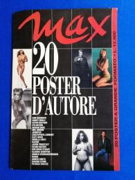 MAX 20 POSTER D'AUTORE - AAVV - RCS SUPPLEMENTO MAX 9 - 1994