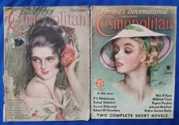 COSMOPOLITAN  1924年11月号・1934年6月号　2冊