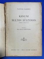 トルコ語　『KANUNI SULTAN S〓LEYMAN (Soliman le Magnifique)』　スレイマン大帝 (ソリマン・ル・マニフィーク)