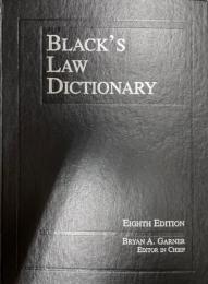 Black's Law Dictionary (BLACK'S LAW DICTIONARY (STANDARD EDITION)) Garner, Bryan A.