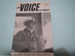 洋冊子)　1952年7-8月号　THE VOICE OF AMERICA　
world program schedules 　
