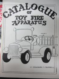 洋書)catalogue of toy fire apparatus VOL.1　消防関係車両のミニチュア・カー　のカタログ集