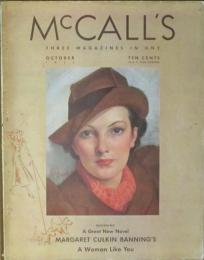 McCALL'S 1936年10月号