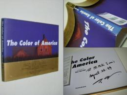 The color of America ザ・カラー・オブ・アメリカ　黒木一明写真集　献呈サイ