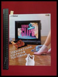 【家電パンフレット】【Victor/HD-7500　ビデオディスク情報】デビッド・ボウイ