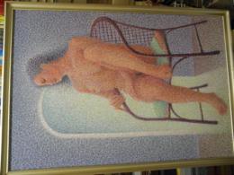 吉田延　絵画　裸婦（縦６８×横４８ｃｍ）＋追悼吉田延作品集 : 1930-1999