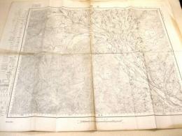 古地図 『韮崎』大日本帝国陸地測量部 五万分一地形図