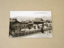 戦前絵葉書『青島神社全景』