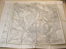 古地図 『ヌタクカムウシュペ山』 内務省地理調査所 五万分一地形図