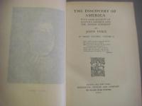 The historical writings of John Fiske 11冊
（全12冊の内1冊1巻欠)