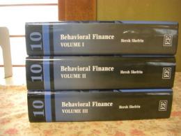 Behavioral finance 3冊揃
The international library of critical writings in financial economics