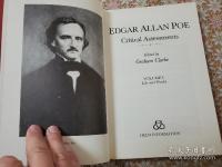Edgar Allan Poe critical assessments 全4冊揃
 エドガー・アラン・ポー批評