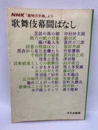 NHK「趣味の手帳」より　歌舞伎幕間ばなし