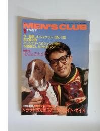 MEN'S　CLUB 1月 1987年