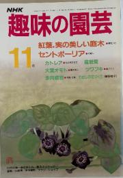 NHK趣味の園芸　１９８６年１１月号