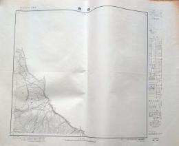 f24010316〇地図 北海道 鹿部 ５万分一地形図 昭和３２年 国土地理院〇和本古書古文書