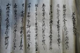 小縣郡祢津村文書　乍恐以書付奉願上候