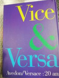 Vice et versa : 20 ans de mode de Versace  リチャード・アヴェドン 写真集