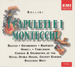 CD「BELLINI：I CAPULETI E I MONTECCHI」