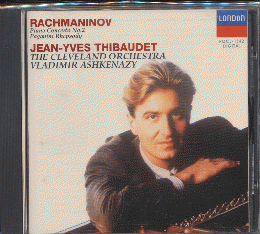 CD「RACHMANINOV / Piano Concerto No.2   JEAN=YVES THIBAUDET」