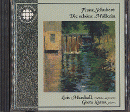 CD「Schubert：The Beautiful Maid of the Mill」