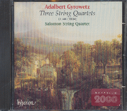 CD「Adalbert Gyrowetz / Three String Quartets 」