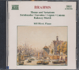 CD「BRAHMS / Theme and Variations other」