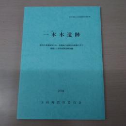 一本木遺跡　: 都市計画道路与六分・前橋線の道路改良事業に伴う埋蔵文化財発掘調査報告書　〈玉村町埋蔵文化財発掘調査報告書第67集〉　【群馬県】