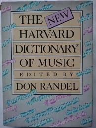 THE NEW HARVARD DICTIONARY OF MUSIC 【洋書】