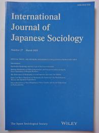 International Journal of Japanese Sociology  Number 27  March 2018