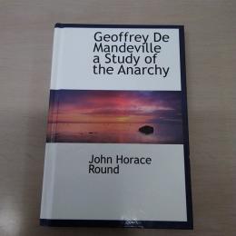 【洋書】　Geoffrey de Mandeville a Study of the Anarchy