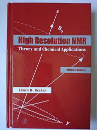 【洋書】　High Resolution NMR : Theory and Chemical Applications